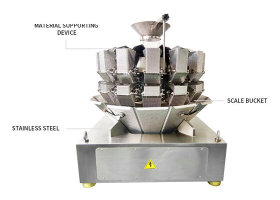 Mua Máy cân nhiều đầu 10 đầu 16-60 túi/phút Đối với thực phẩm bơm online manufacture