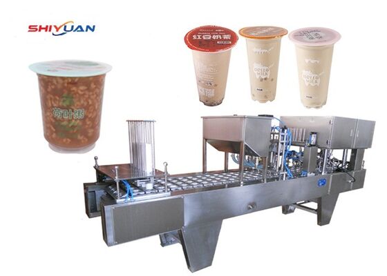 Beli 50 - 300ml Cup Fill Seal Packaging Machine Dengan Struktur SS304 online manufacture