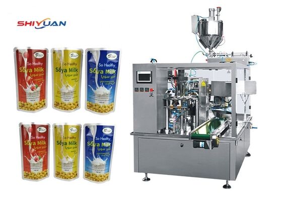 acheter Machine de remplissage automatique d'emballages 2,5 kW Machine d'emballage de jus de fruits et de savon liquide online manufacture