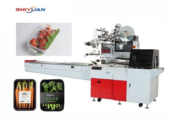 comprar Máquina de empacotamento horizontal dos vegetais dos macarronetes imediatos para o pão do biscoito online manufacture