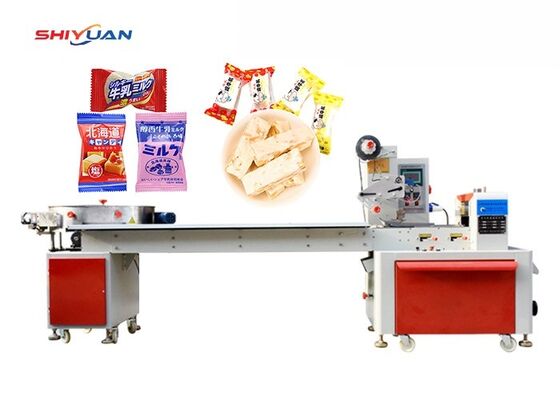 Beli Mesin Pengemas Gula Merah Persegi Mesin Pengemas Permen Karamel 3.7KW online manufacture