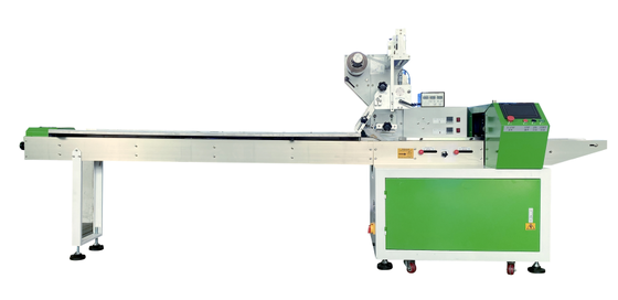 satın al Yüksek Duyarlılıklı Fotoelektrik Göz, Sıcaklık Bağımsız PID Kontrolü ve Kendini Teşhis Fonksiyonu ile Ekmek Yastığı Paketleme Makinesi online manufacture