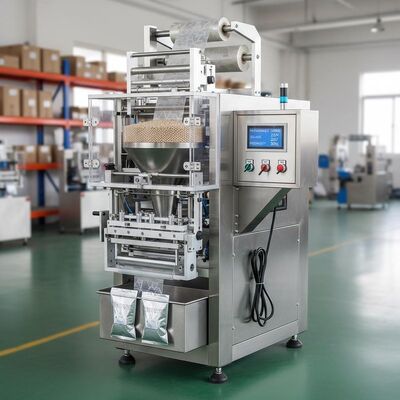 Купить Автоматическая упаковочная машина для упаковки гранул с 3 или 4 сторонами или сзади с заполнением 200-5000 г и скоростью 20-40 пакетов/мин online manufacture