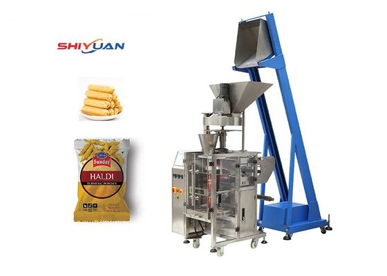 Comprar Máquina envasadora automática de gránulos sellada de 3 o 4 lados o lados posteriores con alcance de llenado de 200-5000 g y velocidad de 20-40 bolsas/min online manufacture