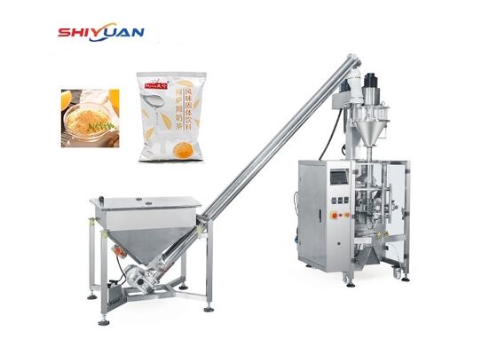 buy Electric Driven Powder Pouch Filling Machine offering filling volume range from 1 to 100grams ideal for powder packaging solutions online manufacture