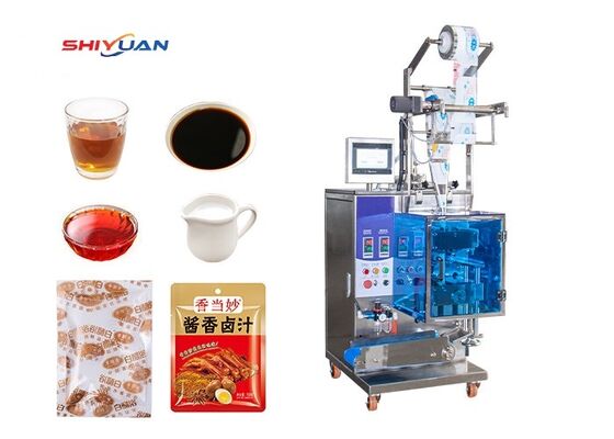 يشتري آلة حزم السائل ذاتية ذات أربعة جوانب ملء عصير online manufacture