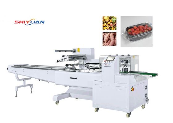 buy Industrial Flow Wrapper Machine for Snacks and Food Products online manufacture